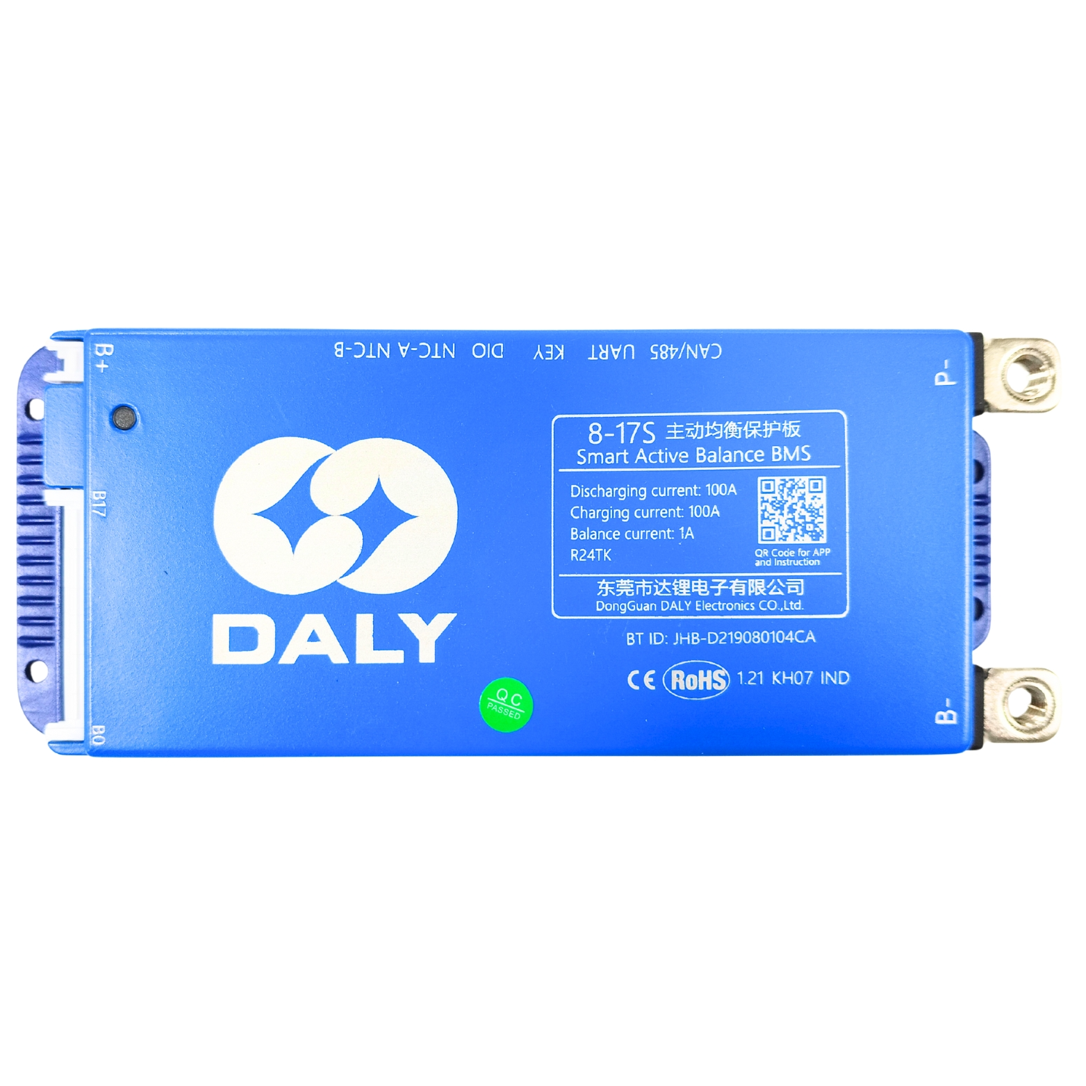 DALY 100BAL SMART BMS 8-17S 150A